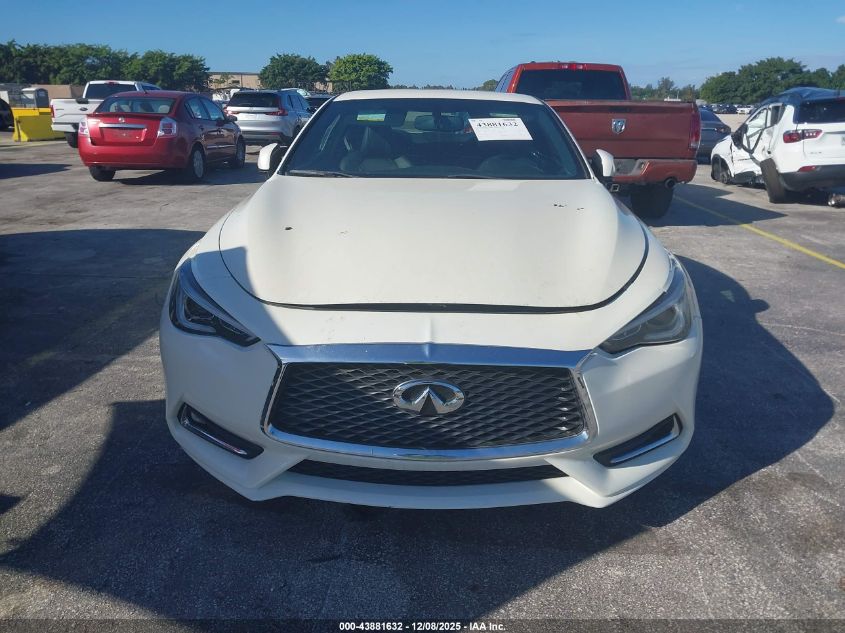 2018 Infiniti Q60 3.0T Red Sport 400 VIN: JN1FV7EL5JM631024 Lot: 43881632