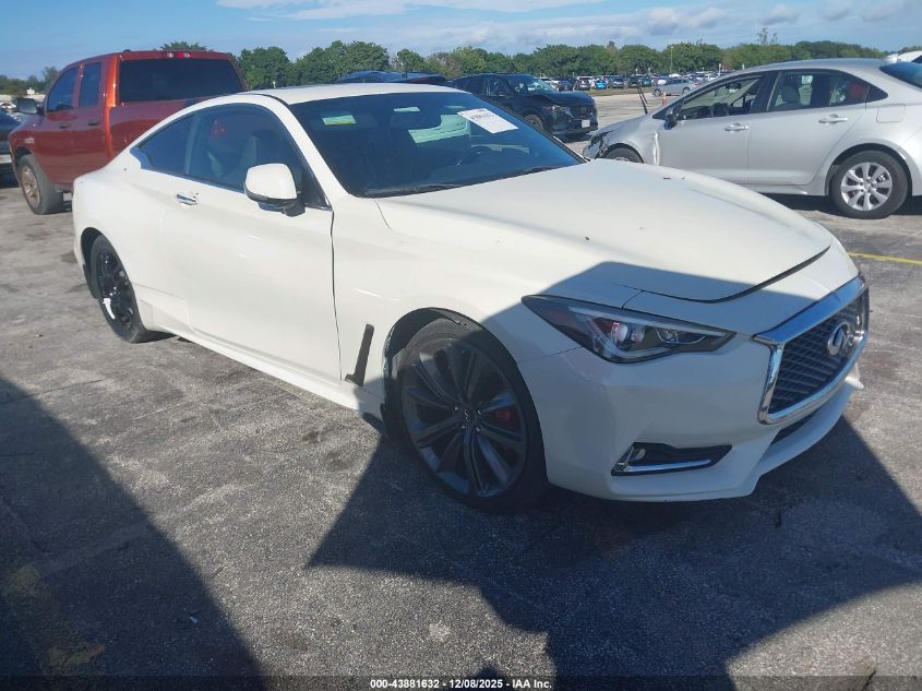 2018 Infiniti Q60 3.0T Red Sport 400