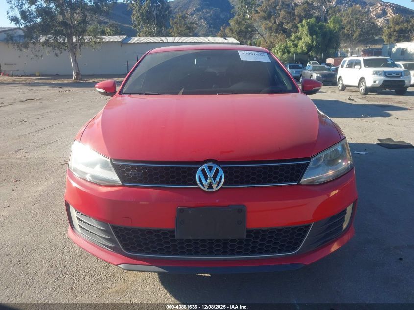 2012 Volkswagen Jetta Gli Autobahn VIN: 3VW4A7AJXCM375648 Lot: 43881636