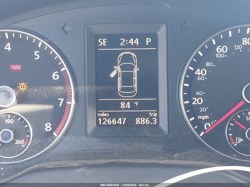 2012 Volkswagen Jetta Gli Autobahn VIN: 3VW4A7AJXCM375648 Lot: 43881636