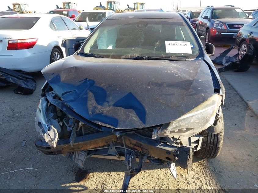 2017 Toyota Corolla Le VIN: 5YFBURHE5HP724804 Lot: 43881649