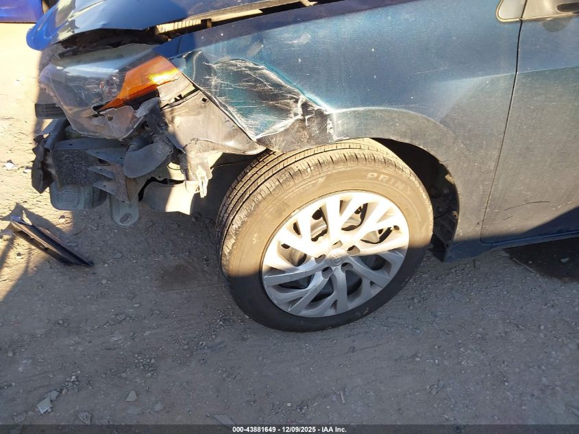 2017 Toyota Corolla Le VIN: 5YFBURHE5HP724804 Lot: 43881649