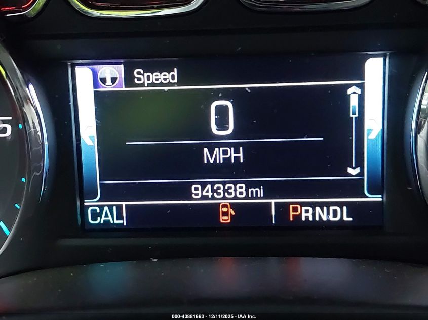 2017 GMC Sierra 1500 Sle VIN: 1GTV2MEC1HZ295787 Lot: 43881663