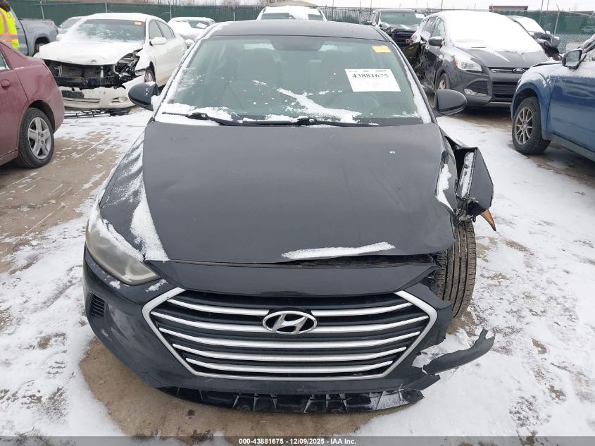 2017 Hyundai Elantra Se VIN: 5NPD84LF0HH139304 Lot: 43881675