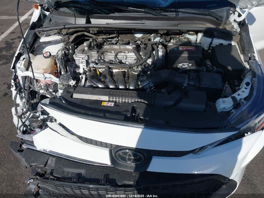 2021 Toyota Corolla Le VIN: JTDEPMAE8MJ171047 Lot: 43881685