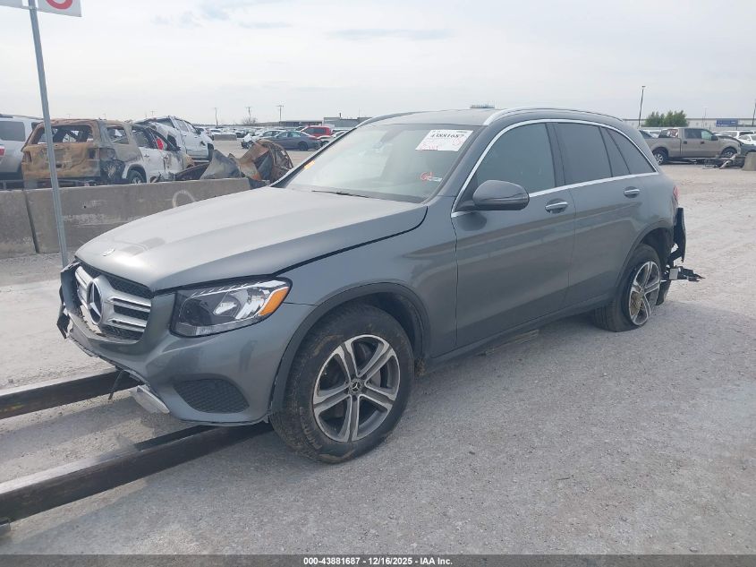 2018 Mercedes-Benz Glc 300 VIN: WDC0G4JBXJV040586 Lot: 43881687