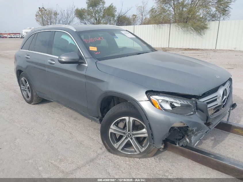 2018 Mercedes-Benz Glc 300 VIN: WDC0G4JBXJV040586 Lot: 43881687