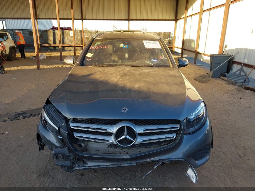 2018 Mercedes-Benz Glc 300 VIN: WDC0G4JBXJV040586 Lot: 43881687