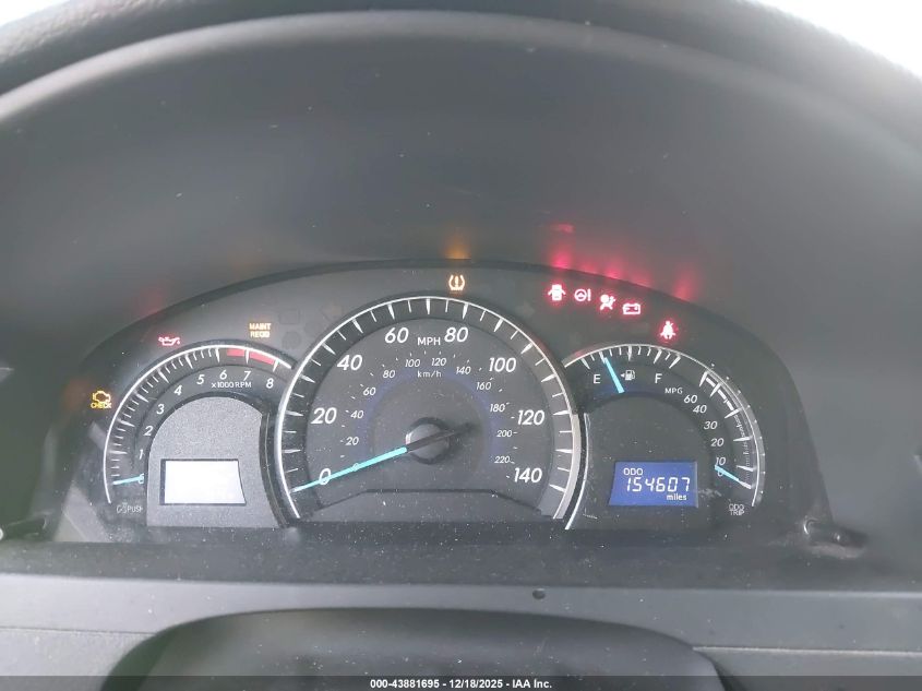 2012 Toyota Camry Xle V6 VIN: 4T1BK1FK0CU516563 Lot: 43881695