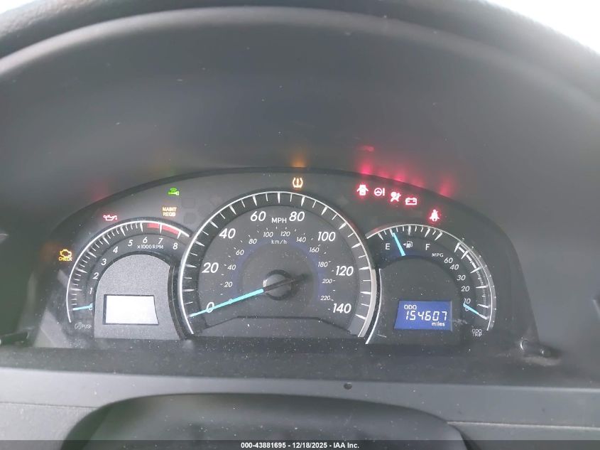 2012 Toyota Camry Xle V6 VIN: 4T1BK1FK0CU516563 Lot: 43881695