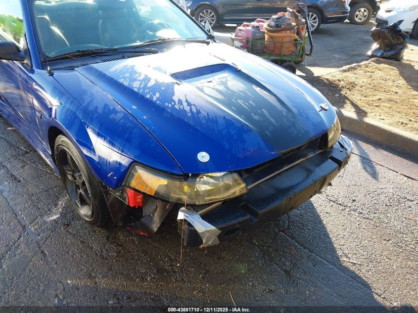 2002 Ford Mustang Gt VIN: 1FAFP42X32F222917 Lot: 43881710