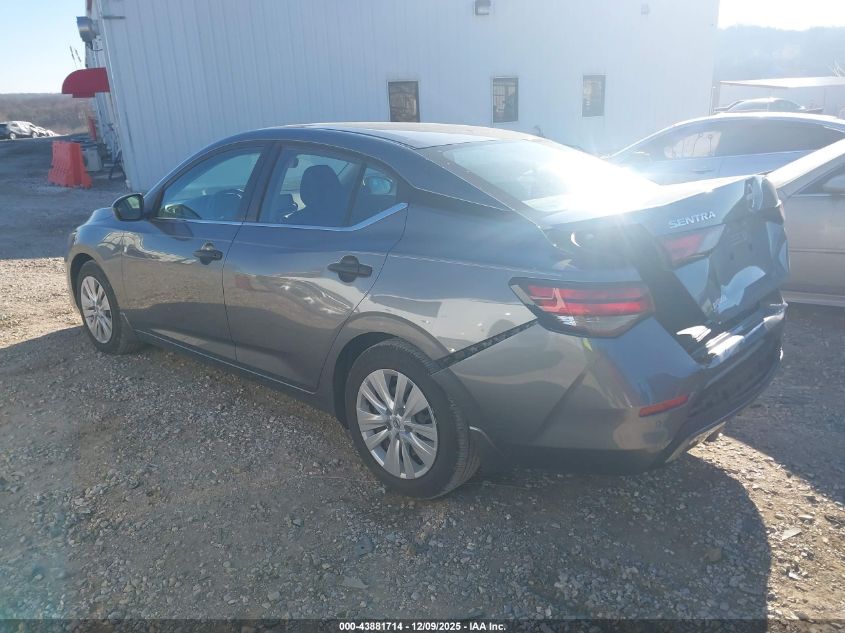 2024 Nissan Sentra S Xtronic Cvt VIN: 3N1AB8BVXRY238532 Lot: 43881714