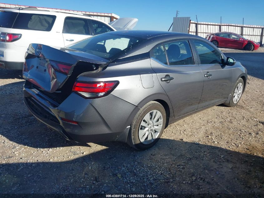 2024 Nissan Sentra S Xtronic Cvt VIN: 3N1AB8BVXRY238532 Lot: 43881714