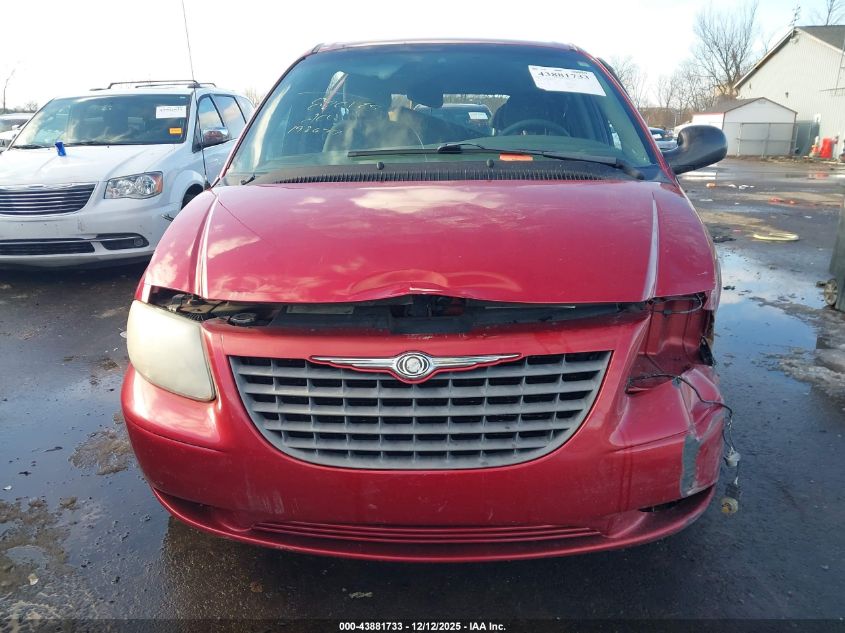 2001 Chrysler Voyager Lx VIN: 1C4GJ453X1B198677 Lot: 43881733