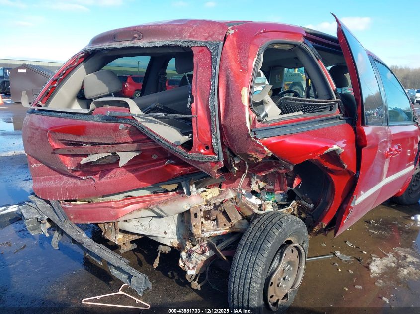 2001 Chrysler Voyager Lx VIN: 1C4GJ453X1B198677 Lot: 43881733