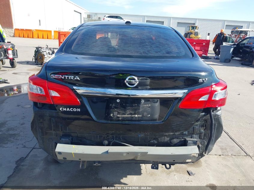 2019 Nissan Sentra Sv VIN: 3N1AB7AP1KY362482 Lot: 43881740