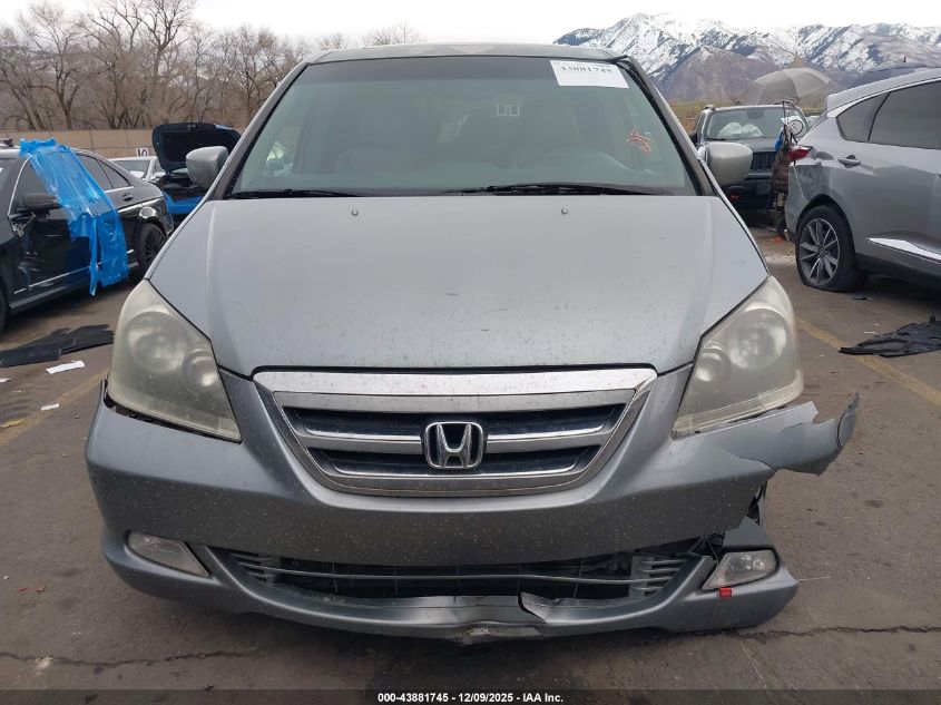 2006 Honda Odyssey Touring VIN: 5FNRL38826B117289 Lot: 43881745