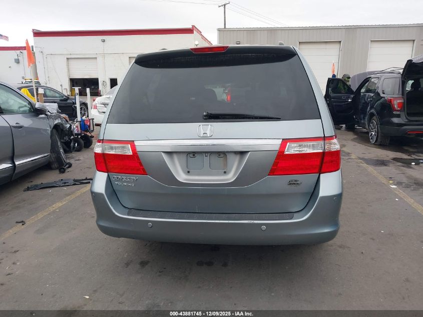 2006 Honda Odyssey Touring VIN: 5FNRL38826B117289 Lot: 43881745
