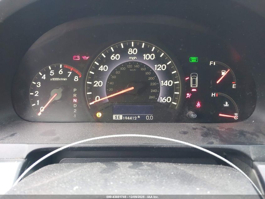 2006 Honda Odyssey Touring VIN: 5FNRL38826B117289 Lot: 43881745