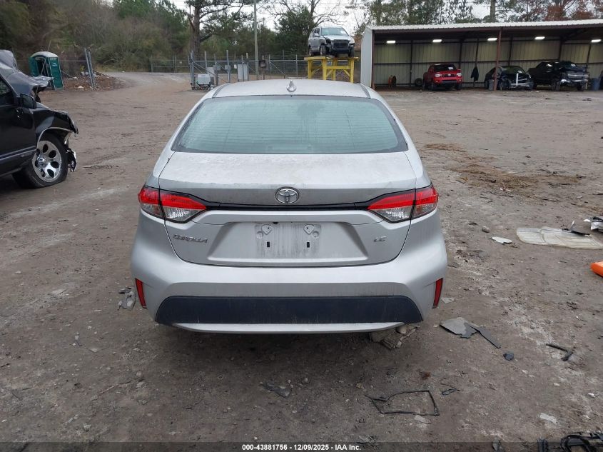 2021 Toyota Corolla Le VIN: 5YFEPMAE5MP190246 Lot: 43881756