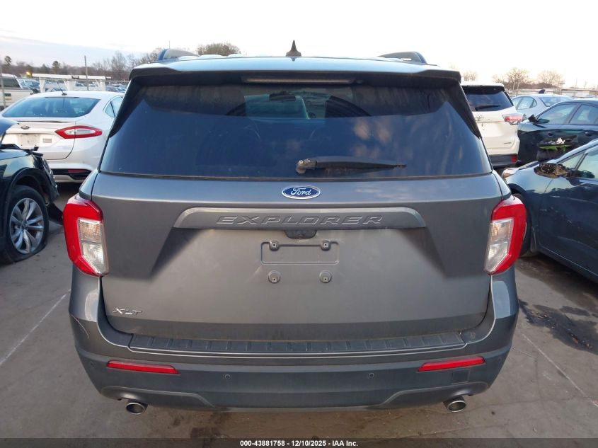 2021 Ford Explorer Xlt VIN: 1FMSK7DH3MGA91530 Lot: 43881758