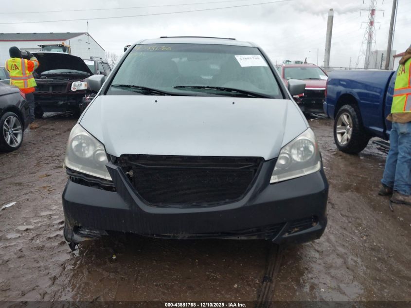 2007 Honda Odyssey Ex-L VIN: 5FNRL387X7B035061 Lot: 43881768
