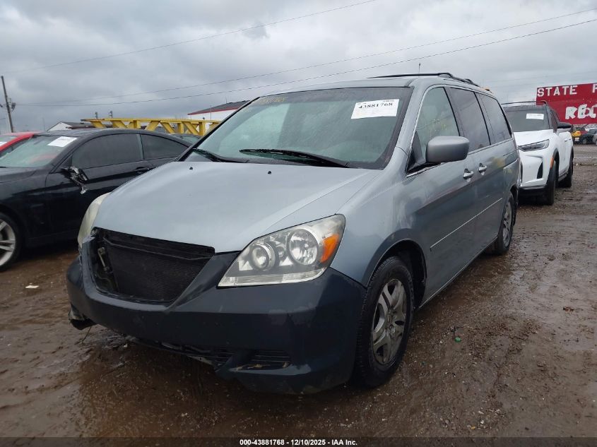 2007 Honda Odyssey Ex-L VIN: 5FNRL387X7B035061 Lot: 43881768