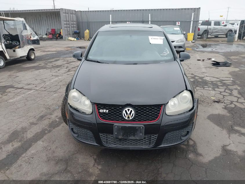 2009 Volkswagen Gti 2-Door VIN: WVWFD71K79W113915 Lot: 43881780