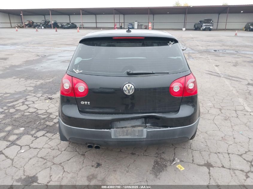 2009 Volkswagen Gti 2-Door VIN: WVWFD71K79W113915 Lot: 43881780