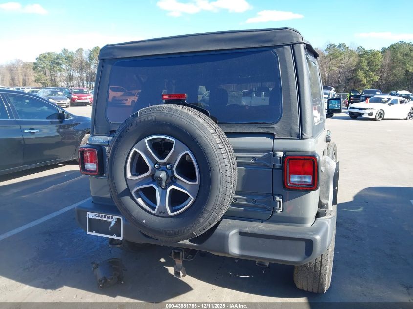 2022 Jeep Wrangler Unlimited Sport S 4X4 VIN: 1C4HJXDG9NW183063 Lot: 43881785