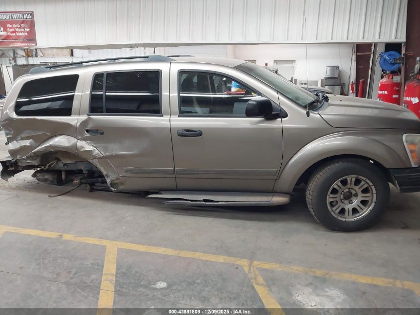 2005 Dodge Durango Slt VIN: 1D4HB48N95F578626 Lot: 43881809