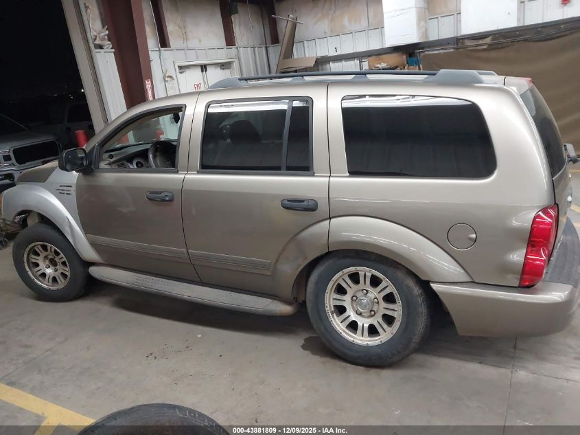 2005 Dodge Durango Slt VIN: 1D4HB48N95F578626 Lot: 43881809