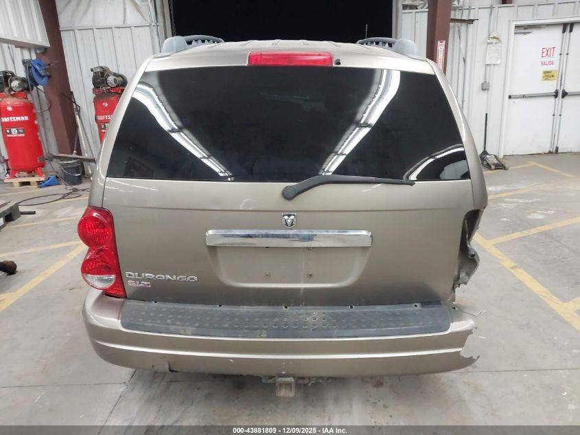 2005 Dodge Durango Slt VIN: 1D4HB48N95F578626 Lot: 43881809