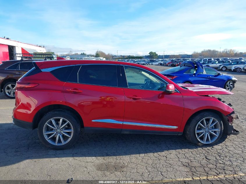 2021 Acura Rdx Technology Package VIN: 5J8TC2H52ML005111 Lot: 43881817