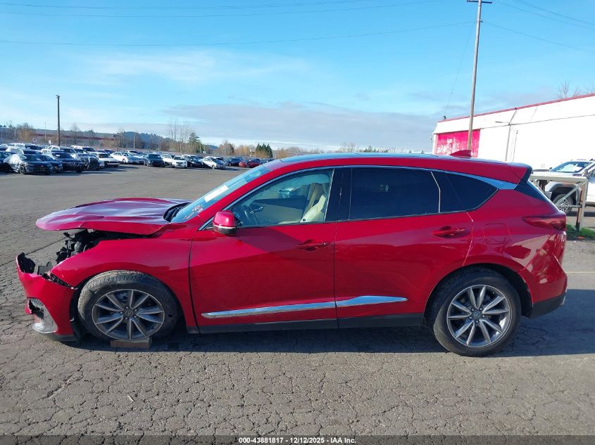 2021 Acura Rdx Technology Package VIN: 5J8TC2H52ML005111 Lot: 43881817