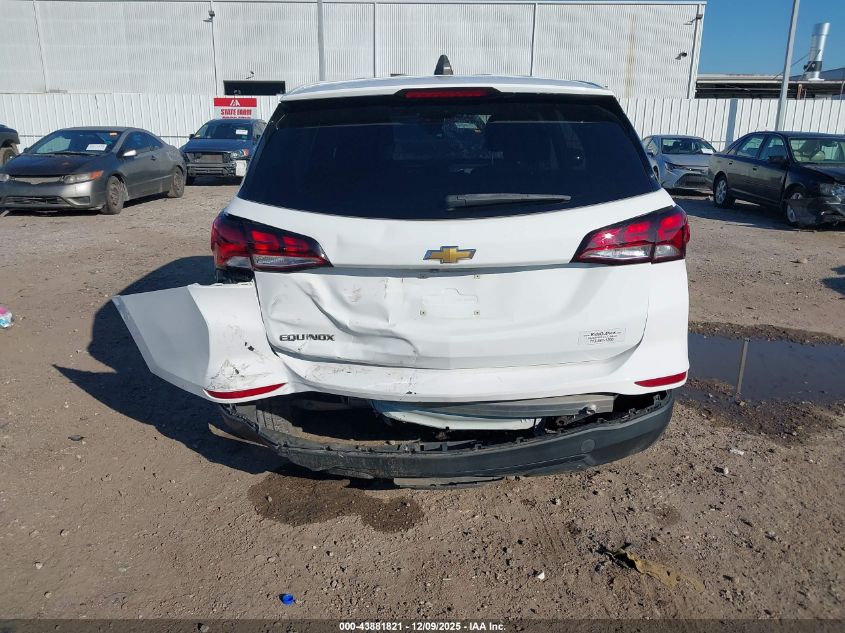 2022 Chevrolet Equinox Fwd Ls VIN: 3GNAXHEV0NS113781 Lot: 43881821
