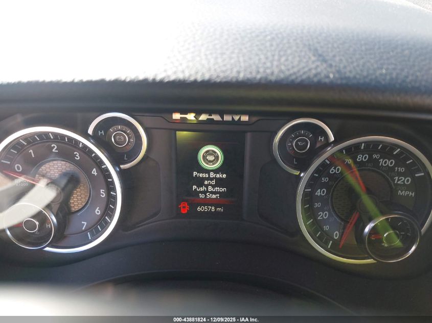 2021 Ram 1500 Big Horn 4X2 6'4 Box VIN: 1C6RREBG1MN747191 Lot: 43881824