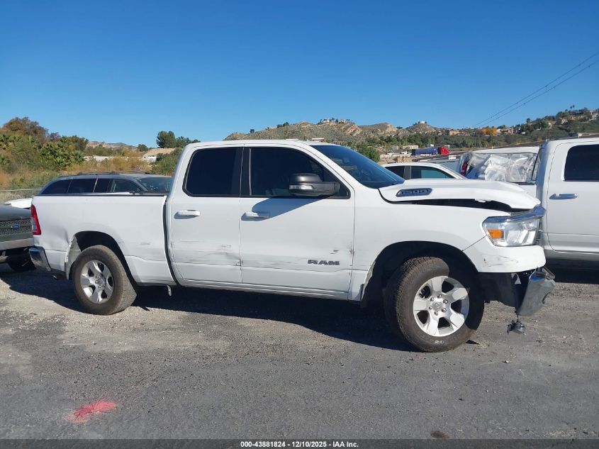 2021 Ram 1500 Big Horn 4X2 6'4 Box VIN: 1C6RREBG1MN747191 Lot: 43881824