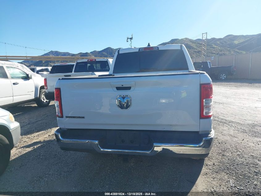 2021 Ram 1500 Big Horn 4X2 6'4 Box VIN: 1C6RREBG1MN747191 Lot: 43881824