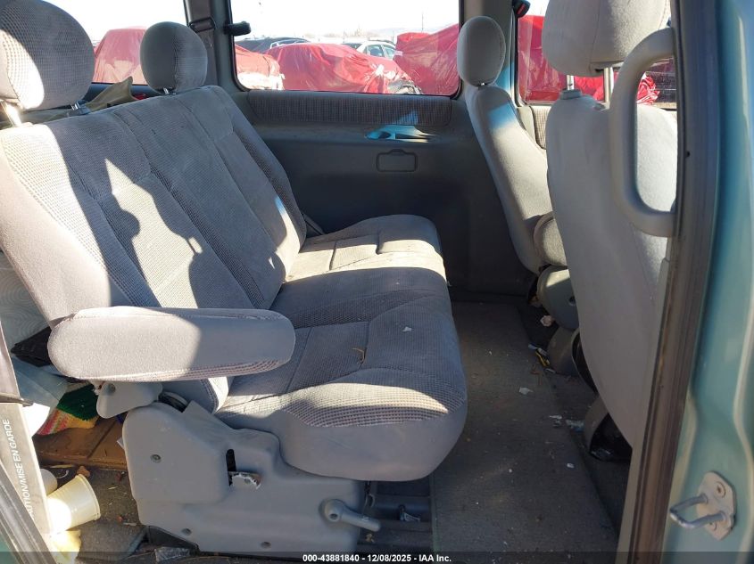 1993 Nissan Quest Gxe/Xe VIN: 4N2DN11W2PD833679 Lot: 43881840