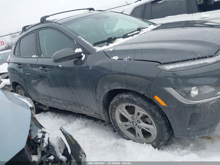 2023 Hyundai Kona Sel VIN: KM8K6CAB1PU042393 Lot: 43881847