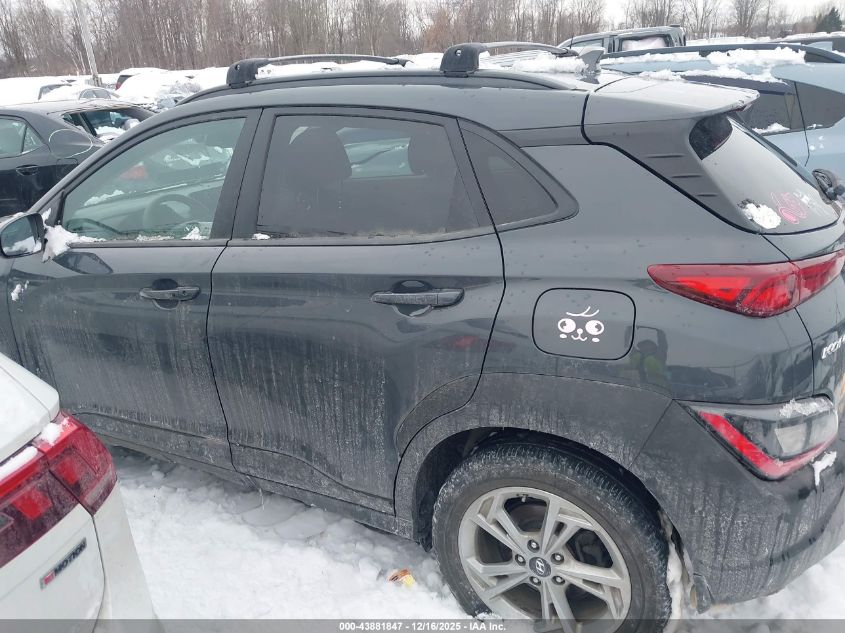 2023 Hyundai Kona Sel VIN: KM8K6CAB1PU042393 Lot: 43881847