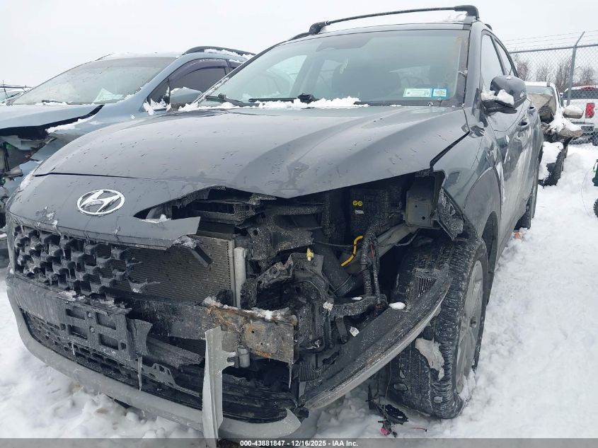 2023 Hyundai Kona Sel VIN: KM8K6CAB1PU042393 Lot: 43881847