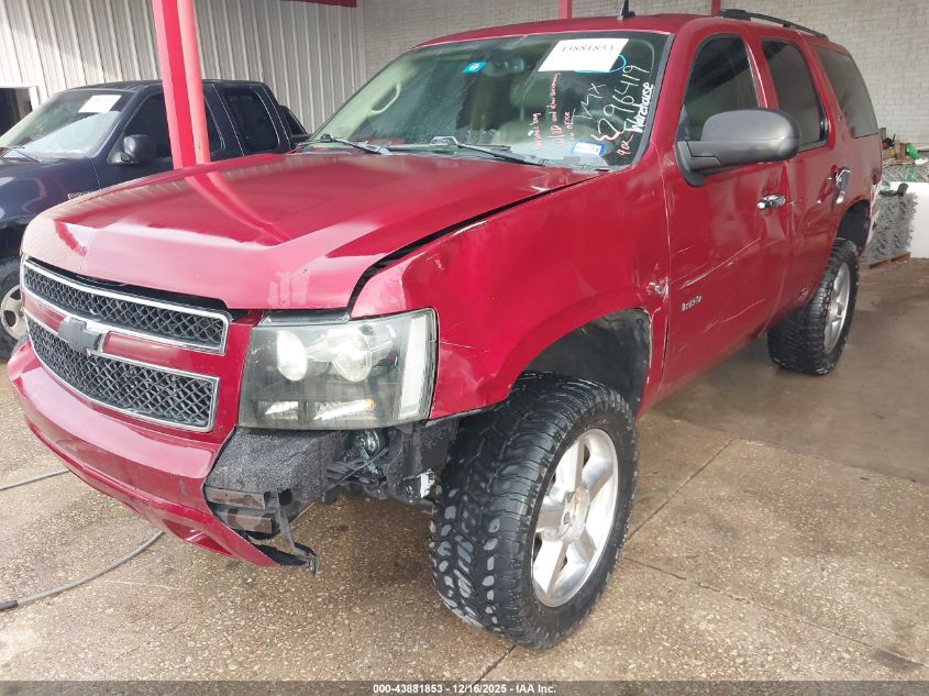 2009 Chevrolet Tahoe Ltz VIN: 1GNFC33039R296419 Lot: 43881853