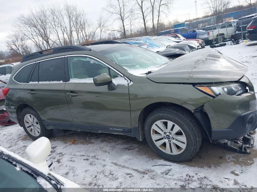 2015 Subaru Outback 2.5I Premium VIN: 4S4BSAEC8F3211851 Lot: 43881863