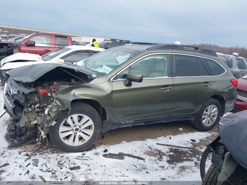 2015 Subaru Outback 2.5I Premium VIN: 4S4BSAEC8F3211851 Lot: 43881863