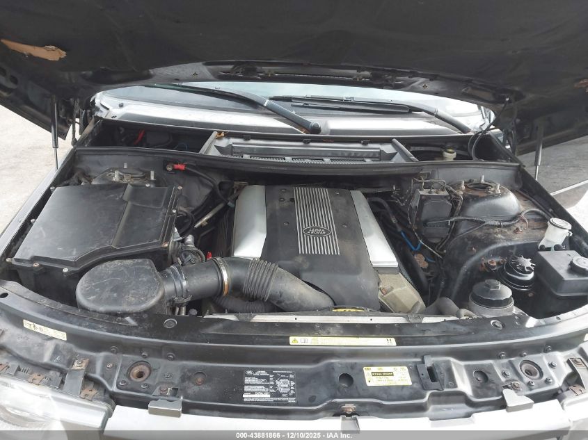 2003 Land Rover Range Rover Hse VIN: SALMB11423A109117 Lot: 43881866