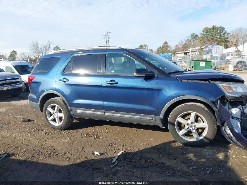 2016 Ford Explorer Xlt VIN: 1FM5K8D88GGB02707 Lot: 43881871