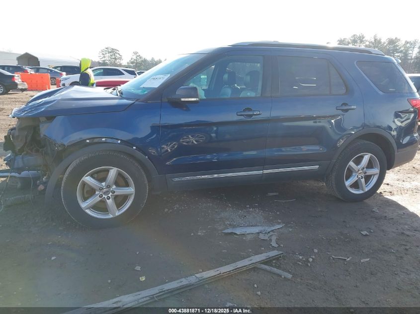 2016 Ford Explorer Xlt VIN: 1FM5K8D88GGB02707 Lot: 43881871