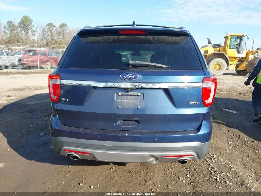 2016 Ford Explorer Xlt VIN: 1FM5K8D88GGB02707 Lot: 43881871